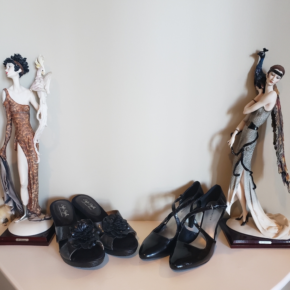 Shoes. 2 Pairs Fits Size 8